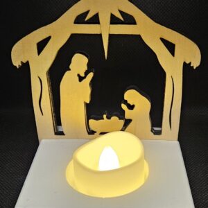 Weihnachtskrippe Einschieber Doppelt