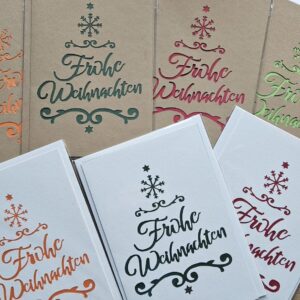 Frohe Weihnachten Schneeflocke